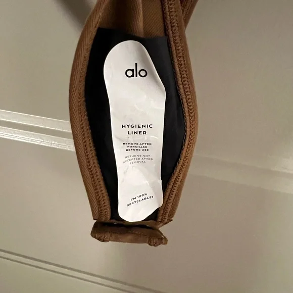 ALO Yoga Sleek Back Bodysuit In Cinnamon - Picture 7 of 7